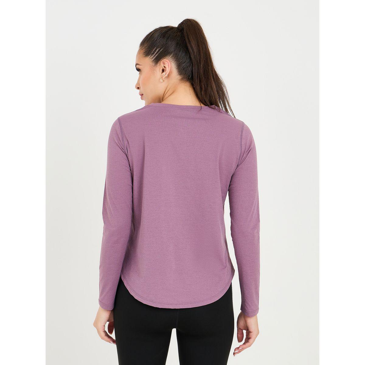 Styli Active Stitch Detail Curved Hem Loose Fit Top-sports-women-clothing-tshirtsandvests-image-4