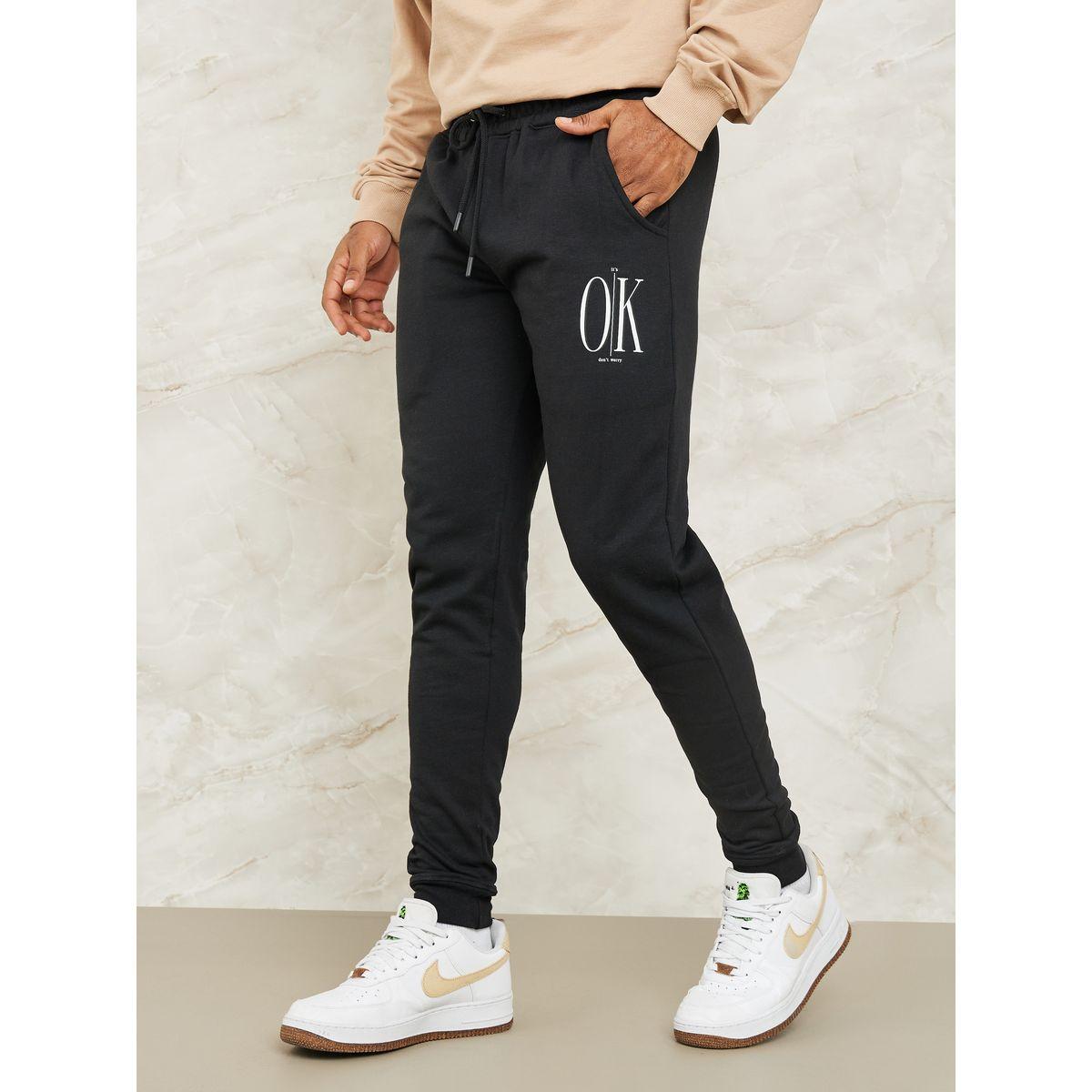 Styli Pocket Print Slim Fit Fleece Jogger-men-clothing-bottoms-joggers-image-1