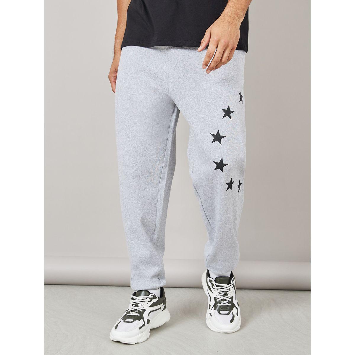 جوغر فليس واسع بحواف مطاطية-men-clothing-bottoms-joggers-image-1