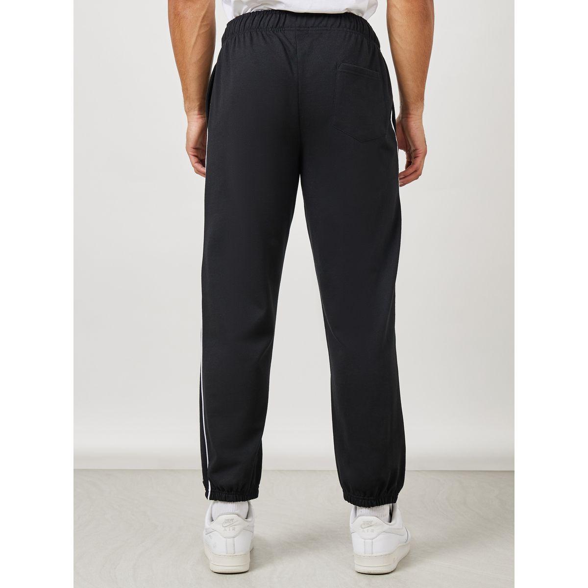 Styli Contrast Piping Side Print Relaxed Fleece Jogger-men-clothing-bottoms-joggers-image-4