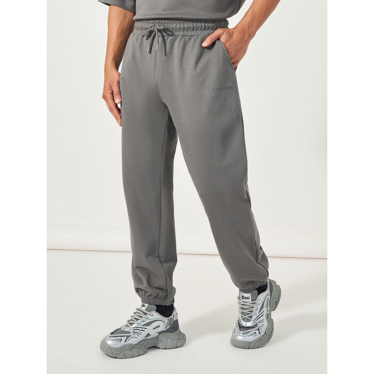 Styli Eco Earth Flock Print Boxy T-Shirt & Joggers Co-Ords-men-clothing-coordsets-image-5