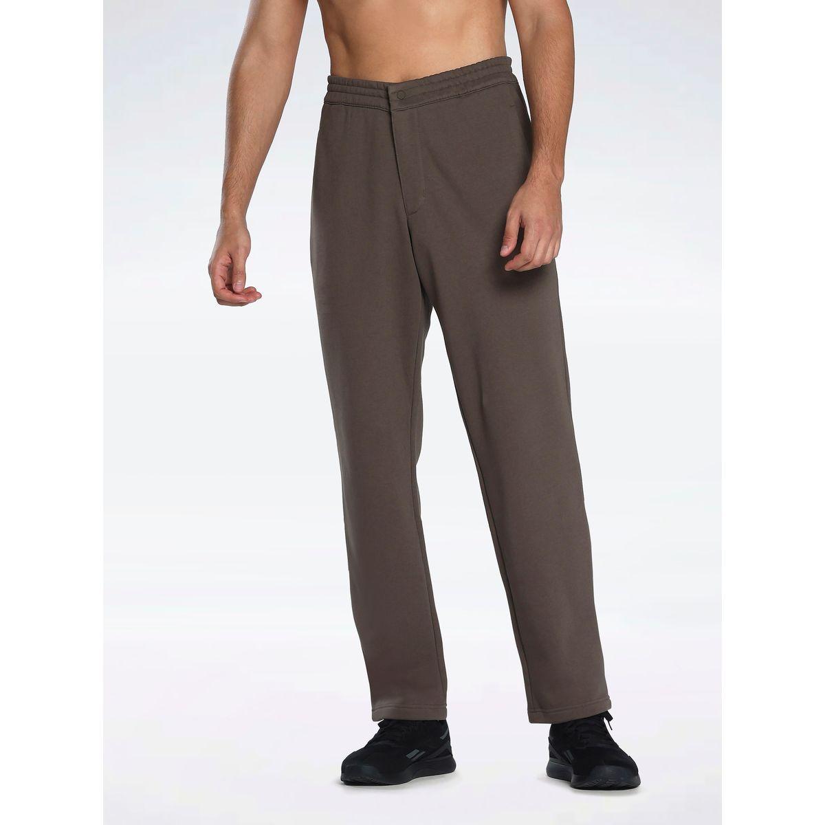 Reebok Solid Straight Fit Pants-men-clothing-bottoms-joggers-image-1