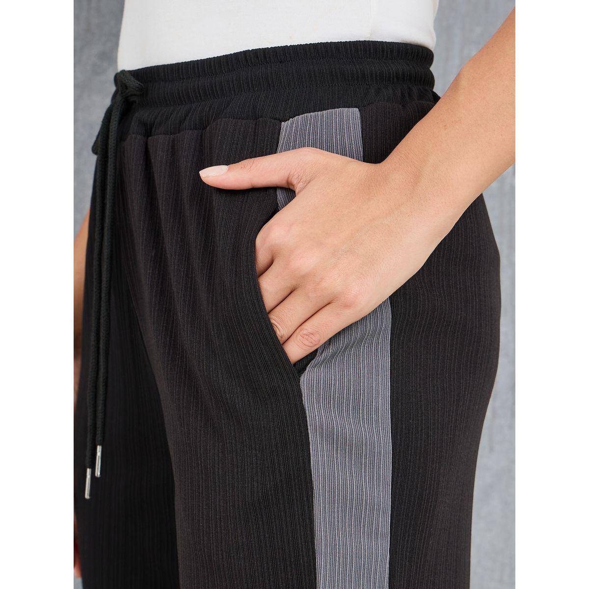 Styli Contrast Side Stripe Slouchy Fit Jogger-women-clothing-bottoms-joggers-image-3