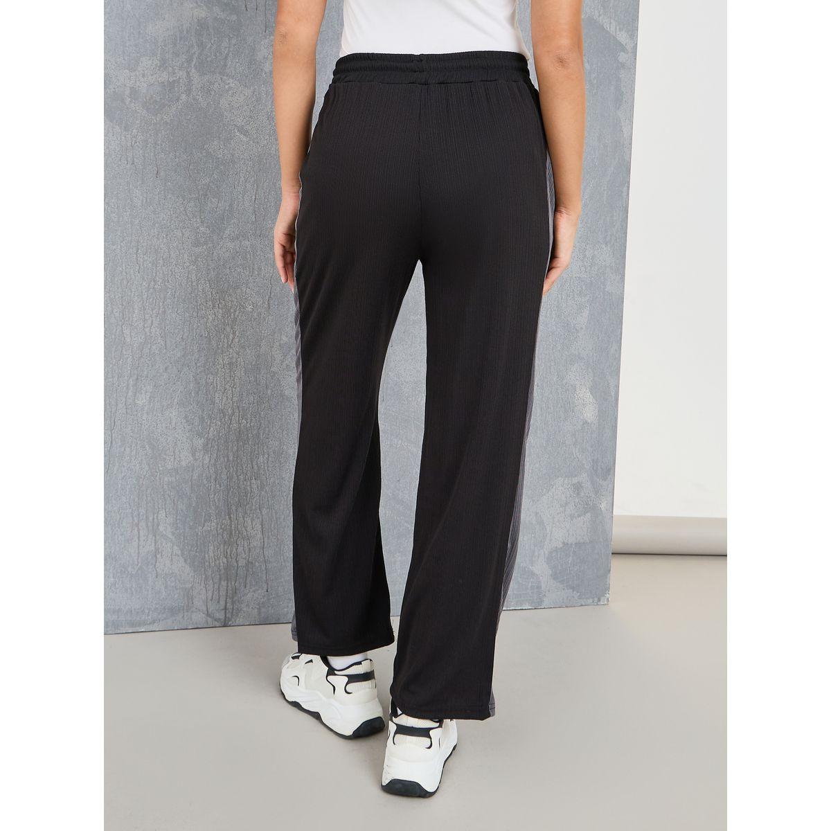 جوغر بتداخل شريط جانبي-women-clothing-bottoms-joggers-image-4