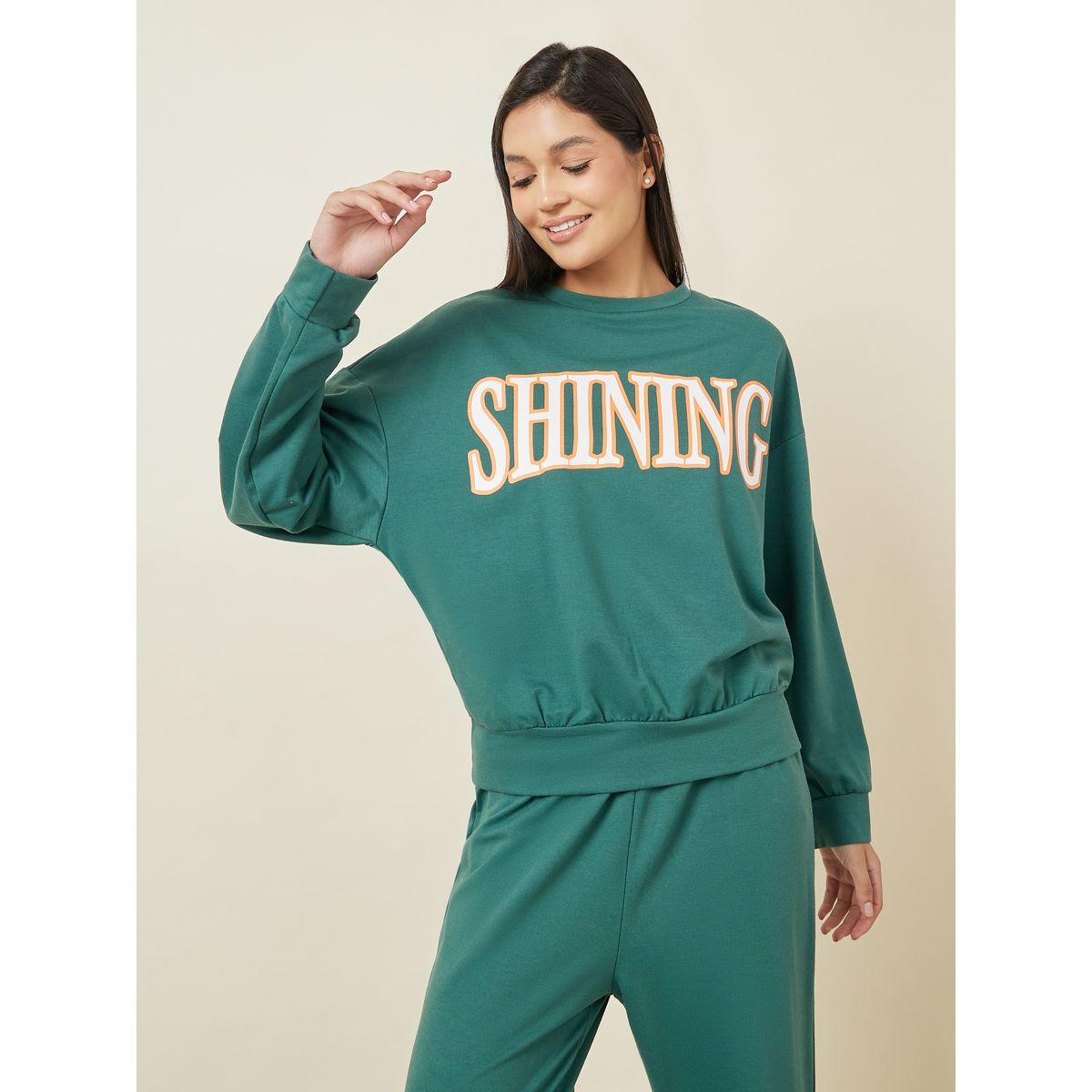 مجموعة من ( جوغر + سويت شيرت )-women-clothing-coordsets-image-2