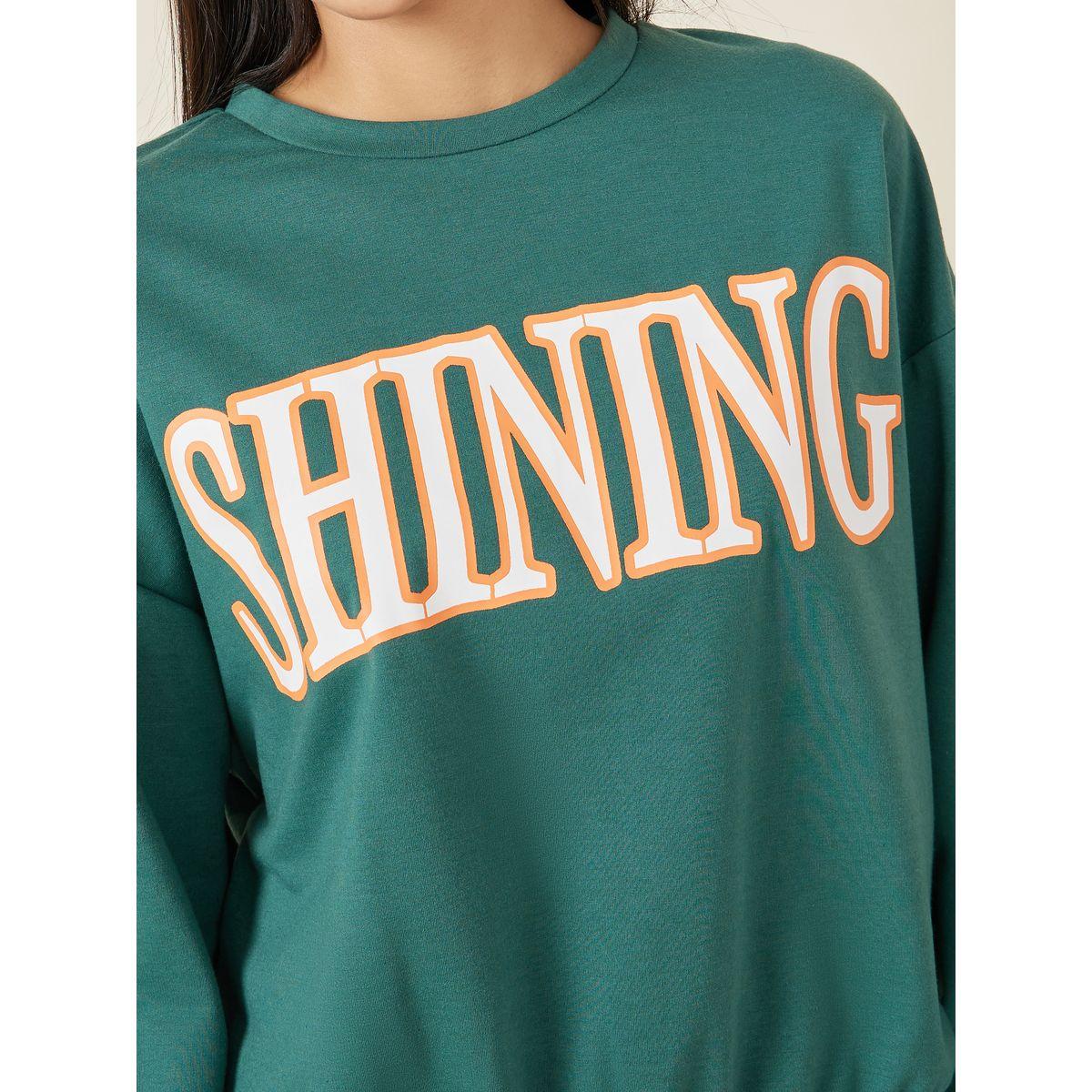 Styli Unwind Shining Slogan Sweatshirt & Jogger Lounge Set-women-clothing-coordsets-image-3