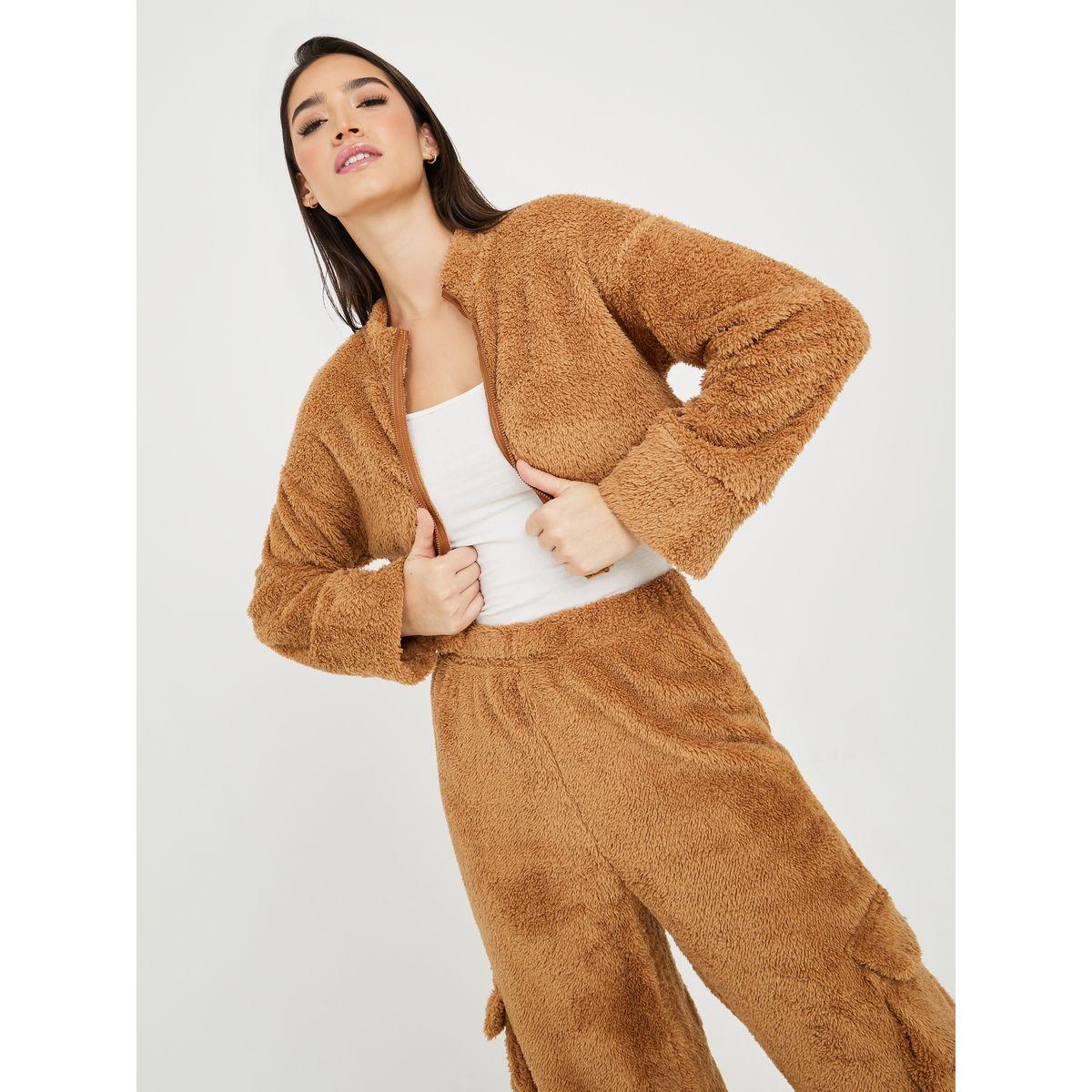 طقم من ( بنطال + جاكيت )-women-clothing-coordsets-image-2