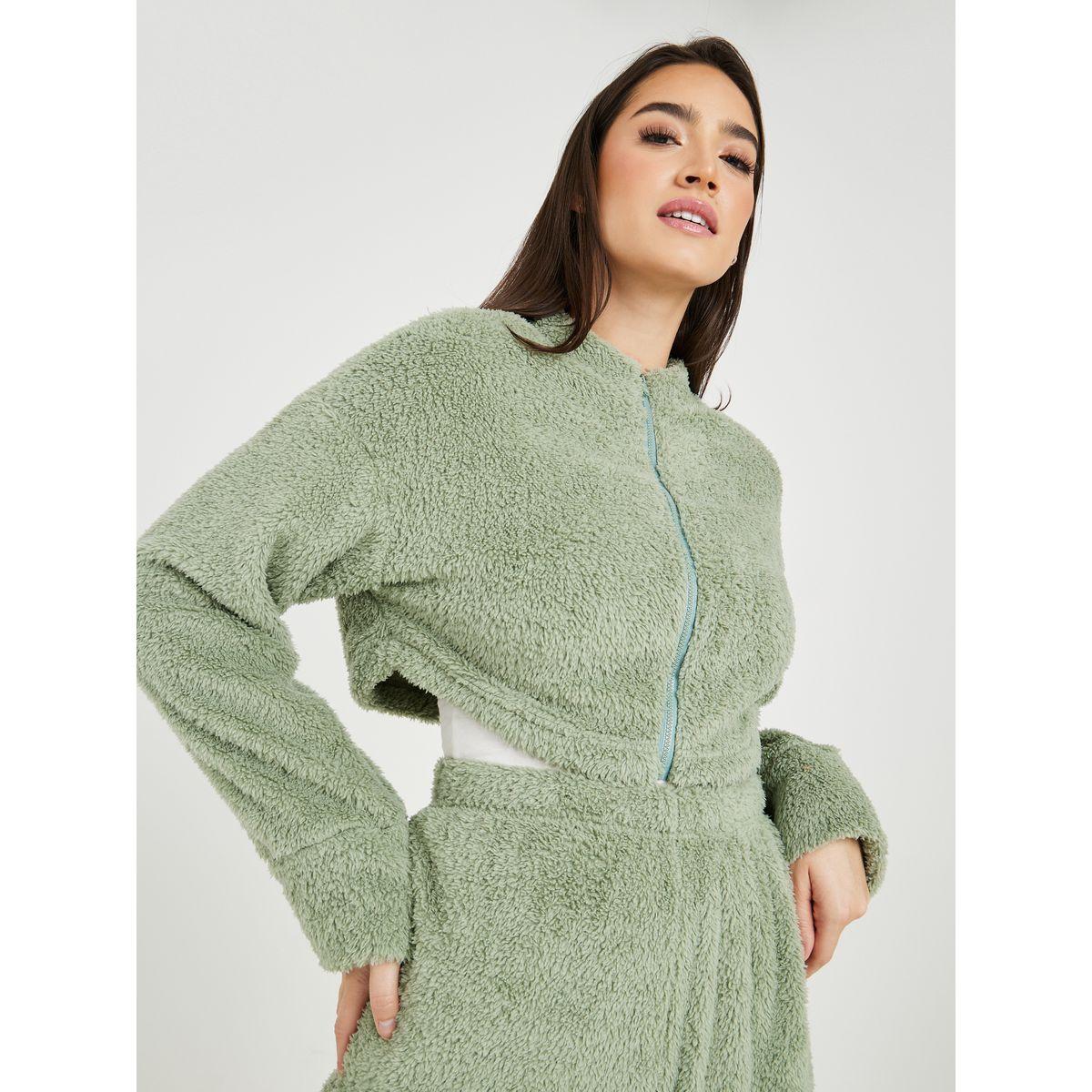 طقم من ( بنطال + جاكيت )-women-clothing-coordsets-image-3