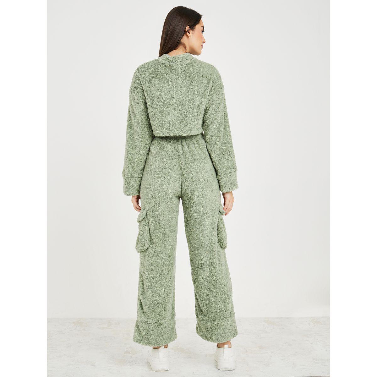 طقم من ( بنطال + جاكيت )-women-clothing-coordsets-image-7