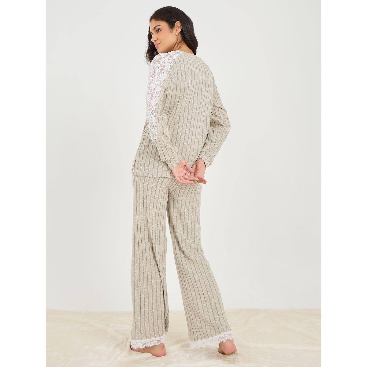 مجموعة من ( بنطال + بلوزة )-women-clothing-coordsets-image-5