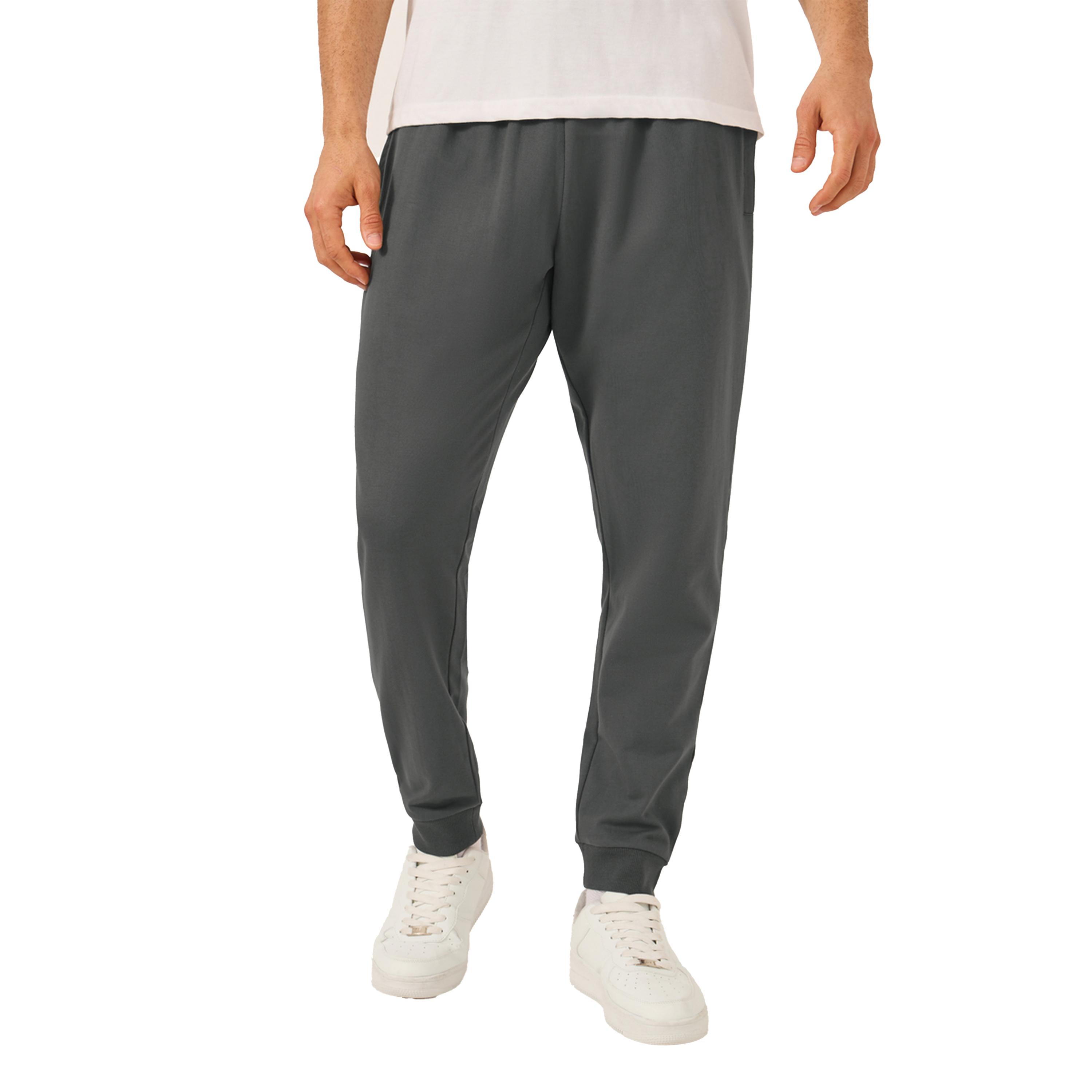 Styli Eco-Earth Slim Fit Terry Joggers with Welt Pockets-men-clothing-bottoms-joggers-image-1