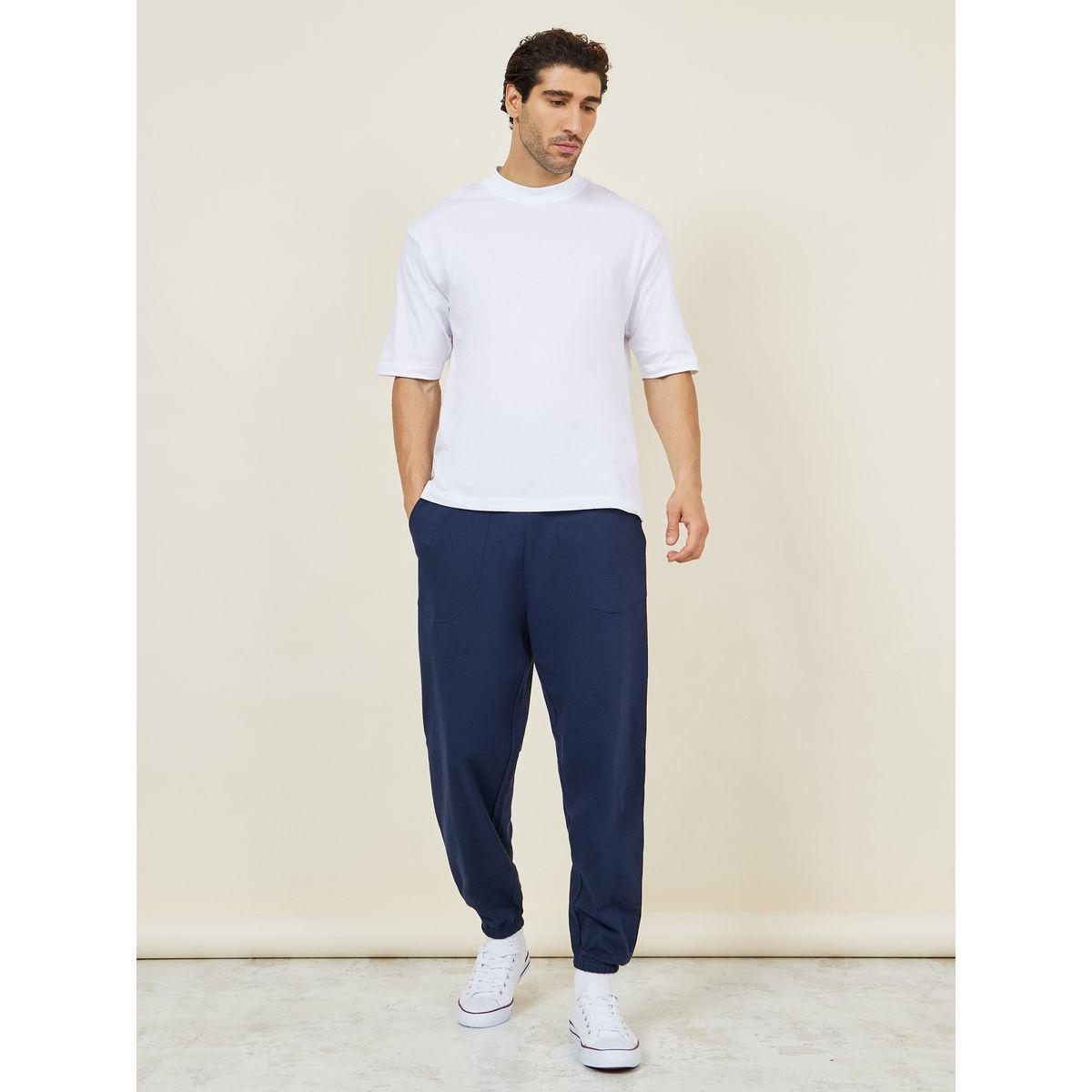 Styli Eco-Earth Oversized Terry Panel Pocket Jogger-men-clothing-bottoms-joggers-image-2