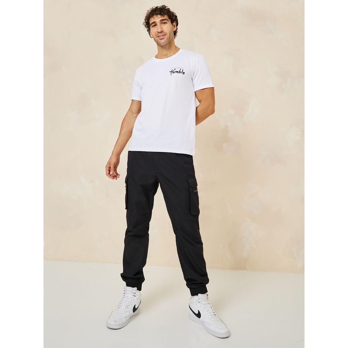 Styli Slogan Print Compact Cotton Jersey Regular T-Shirt-men-clothing-tshirtsandpolos-tshirts-image-2