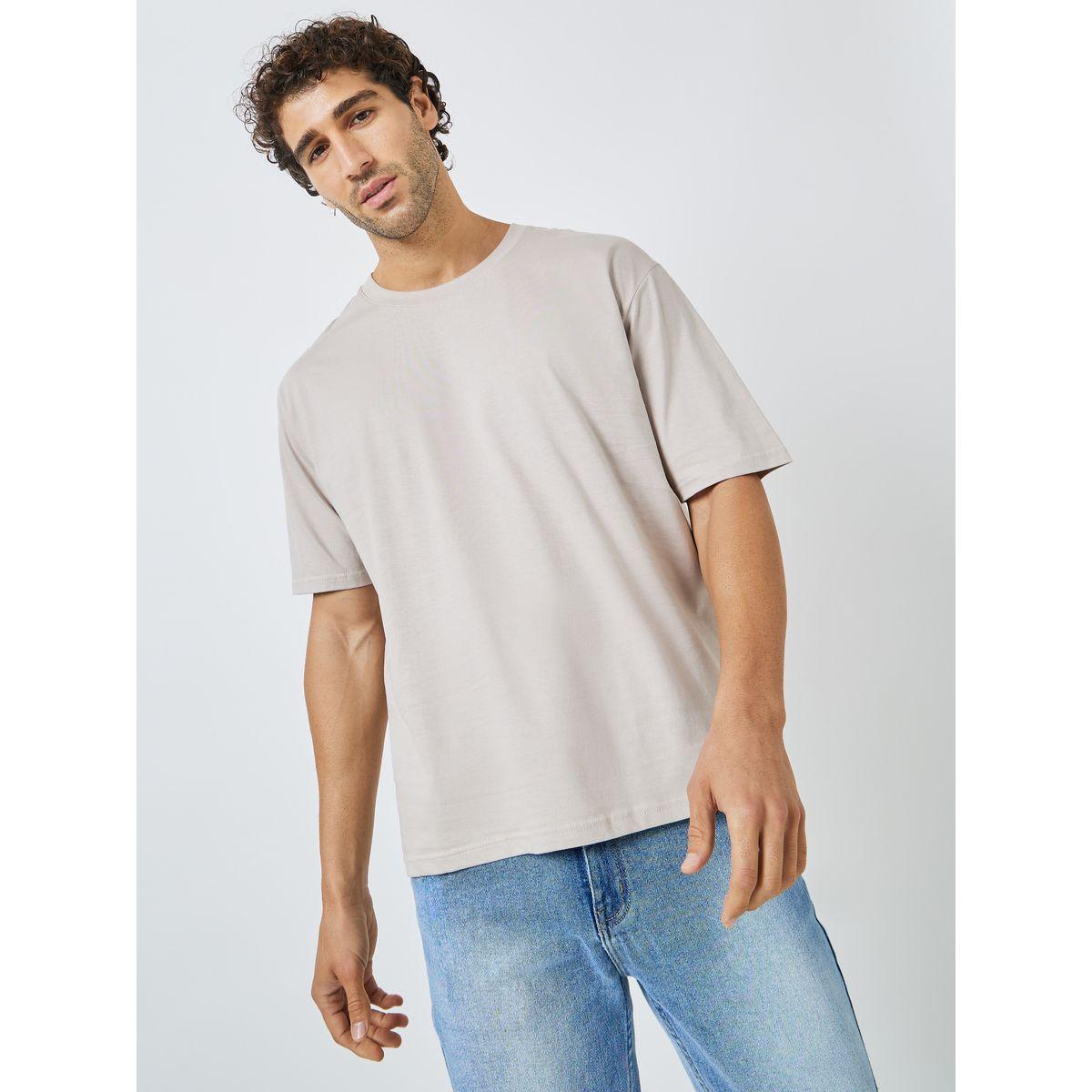 Styli Oversized Stay Humble Slogan Cotton T-Shirt-men-clothing-tshirtsandpolos-tshirts-image-4