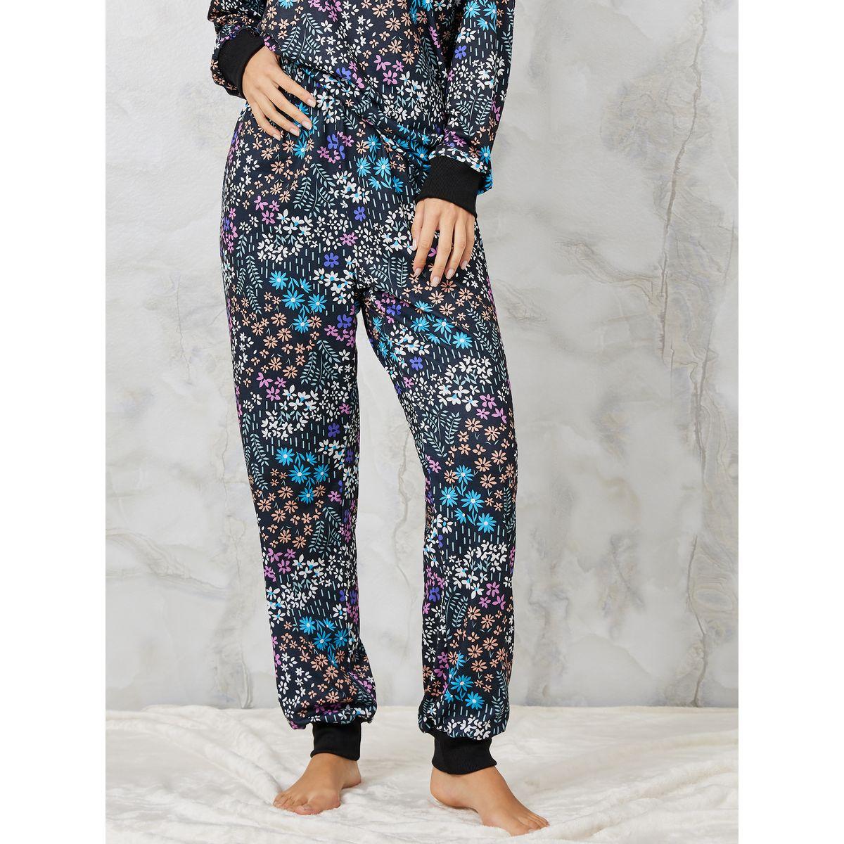 طقم بيجاما من ( بلوزة + بنطال )-women-clothing-nightwear-pyjamas-longsets-image-5