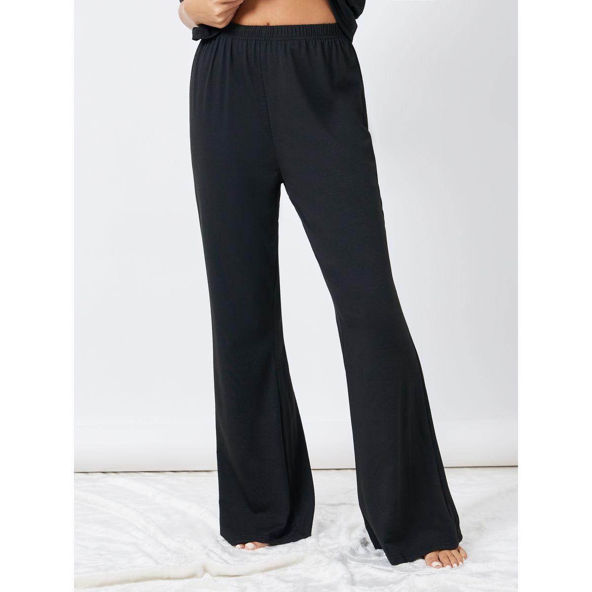 طقم بيجاما من ( تيشيرت + بنطال )-women-clothing-nightwear-pyjamas-longsets-image-4