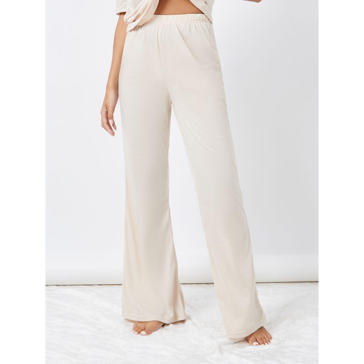 Styli Unwind Drop Shoulder Oversized T-Shirt & Flared Pyjama Set-women-clothing-nightwear-pyjamas-longsets-image-4