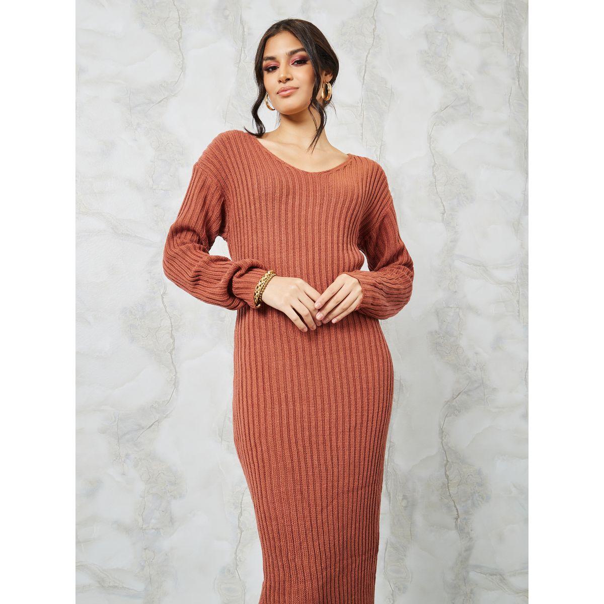 فستان ميدي مع شال قابل للفصل-women-clothing-dresses-image-3