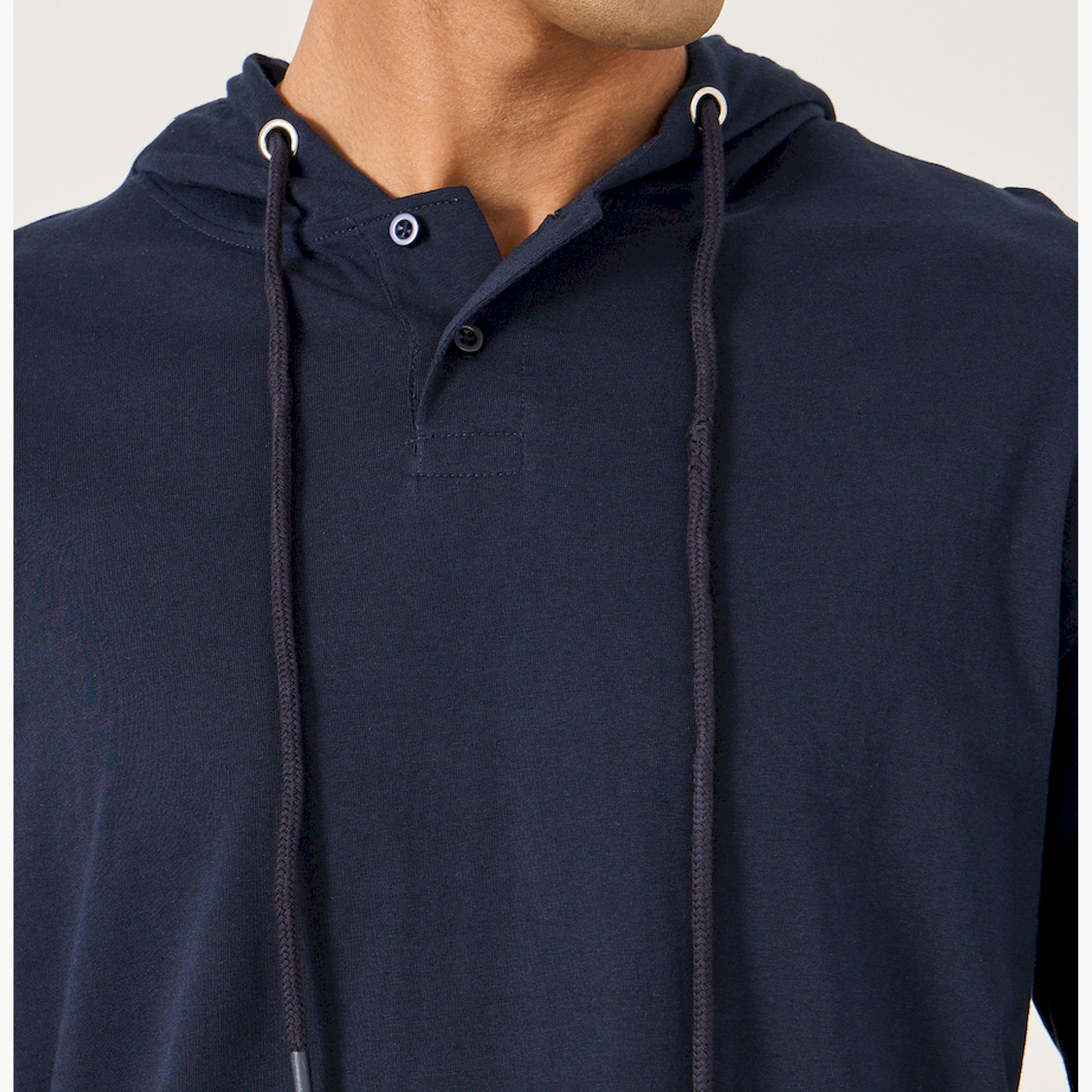 ستايلي - طقم بنطال بيجاما و هودي بأكمام طويلة-men-clothing-nightwear-sets-image-2