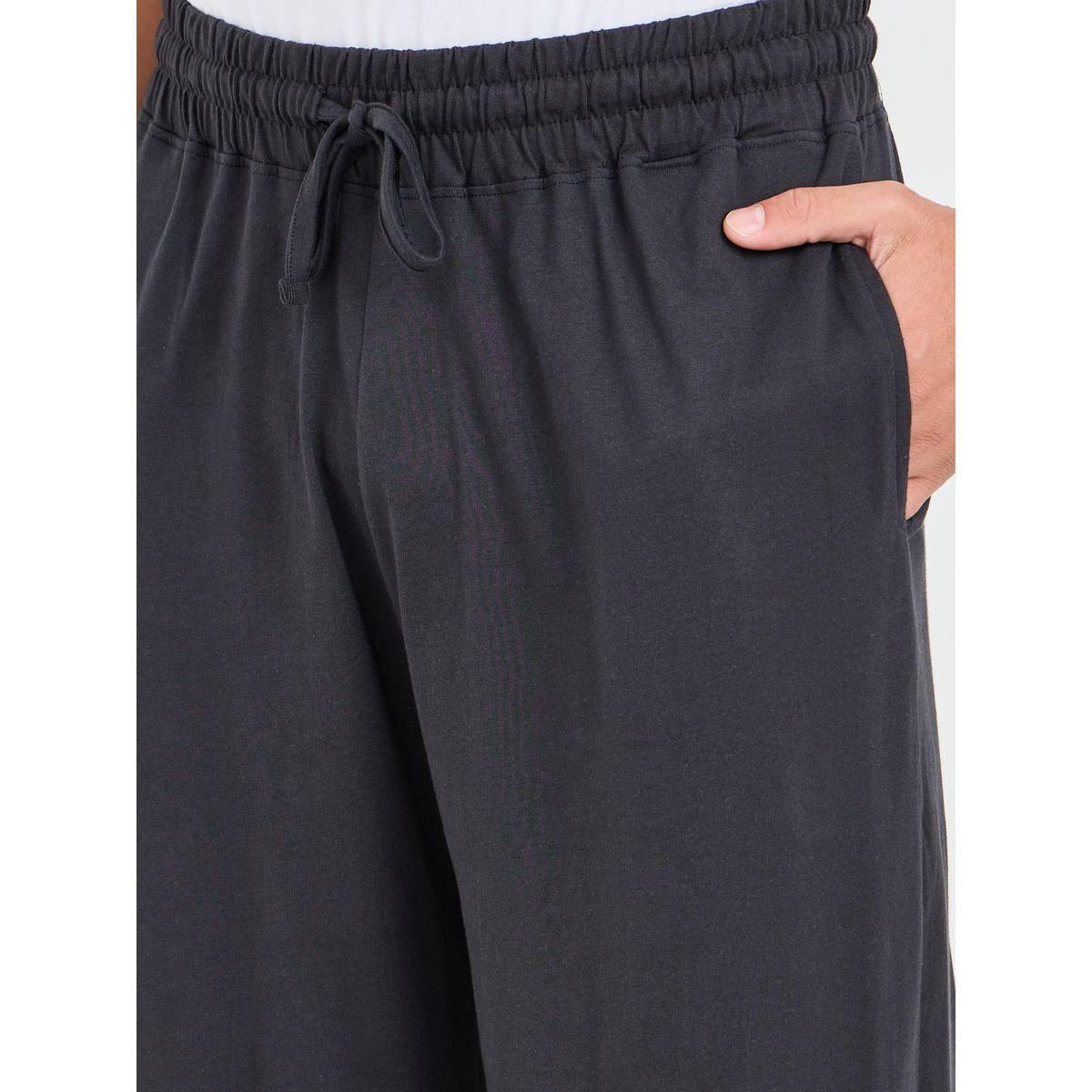 Styli Unwind Pocket Detail Wide Leg Pyjama with Drawstring Waistband-men-clothing-nightwear-pyjamaandshorts-image-3