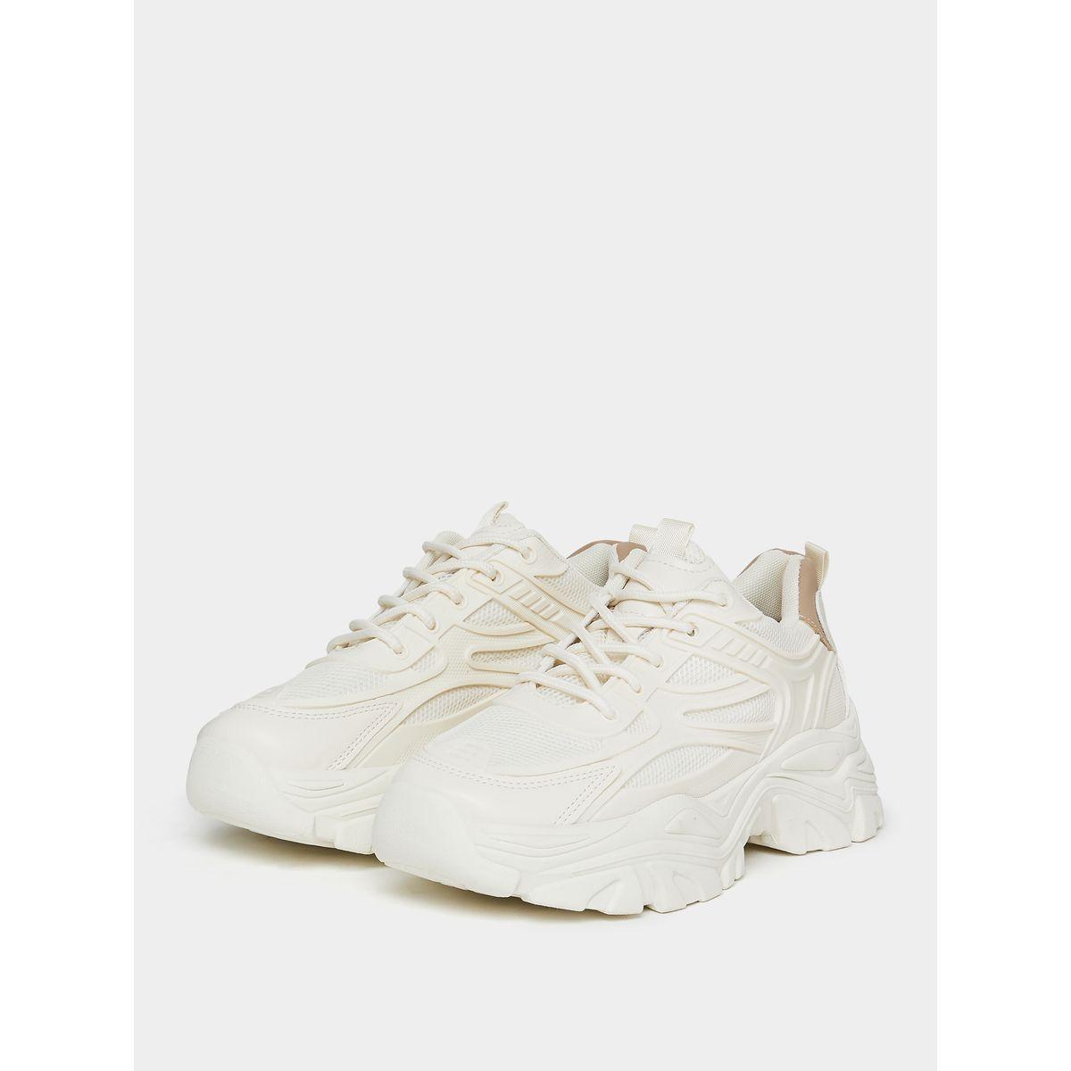Styli Contrast Panel Chunky Sneakers-women-shoes-sneakers-image-2