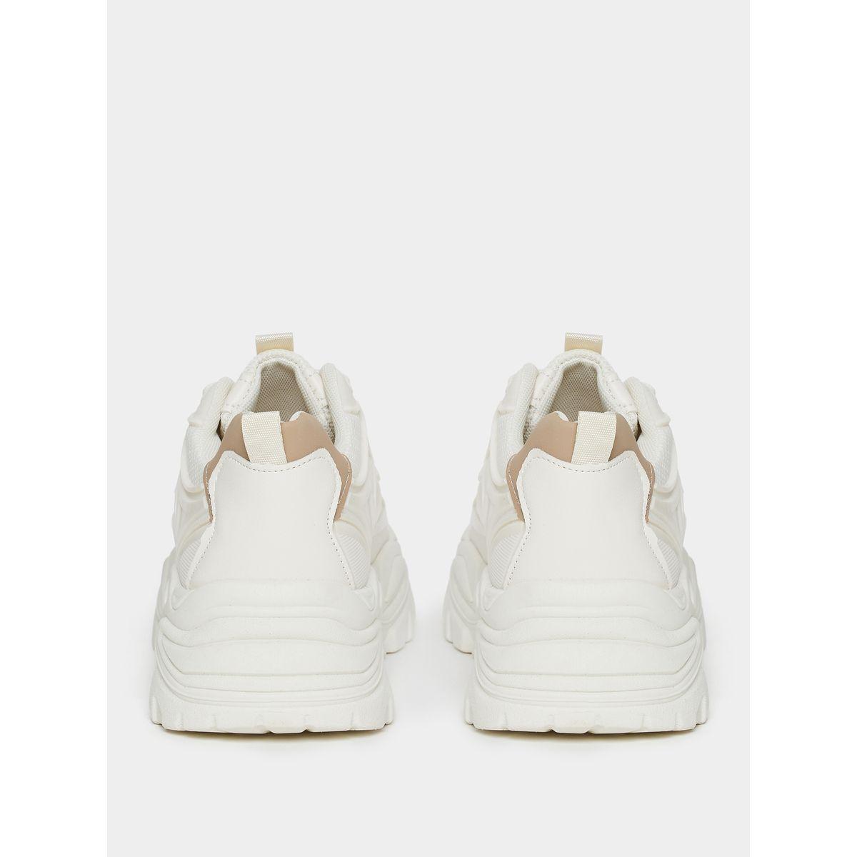 Styli Contrast Panel Chunky Sneakers-women-shoes-sneakers-image-3