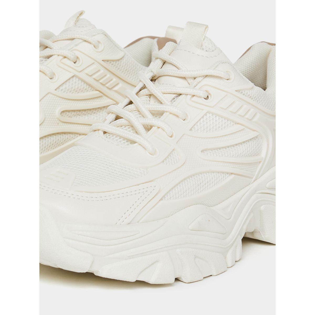 Styli Contrast Panel Chunky Sneakers-women-shoes-sneakers-image-5