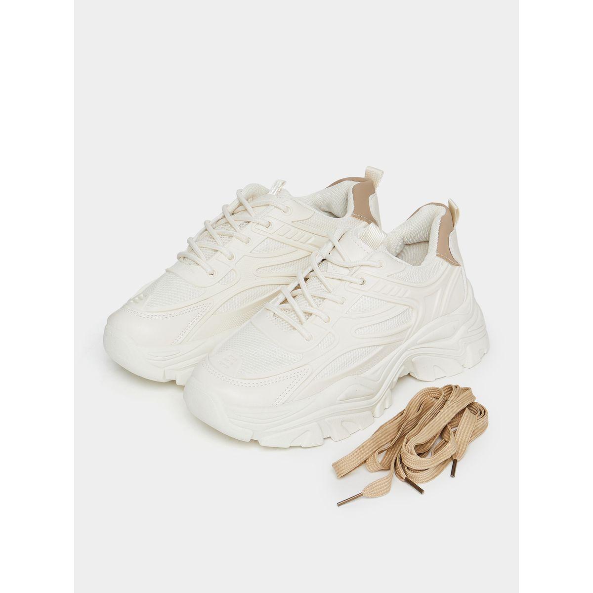 Styli Contrast Panel Chunky Sneakers-women-shoes-sneakers-image-7