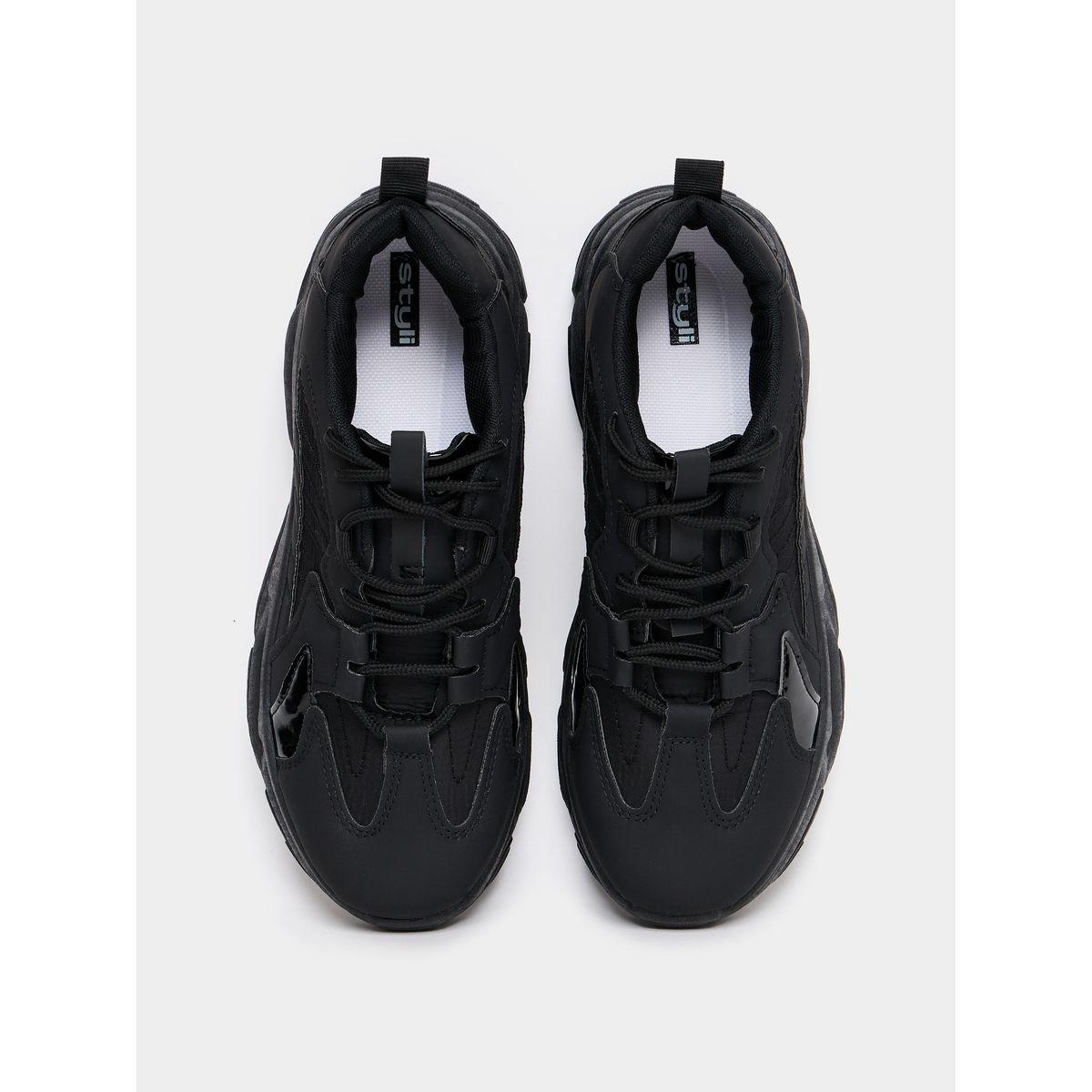 Styli Chunky Monochrome Sneakers-women-shoes-sneakers-image-5