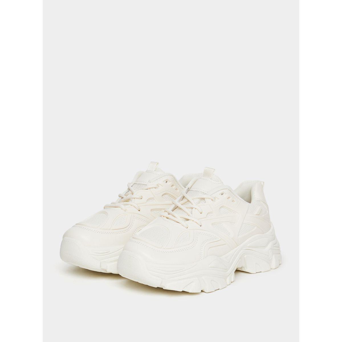Styli Textured Sole Chunky Sneakers-women-shoes-sneakers-image-2