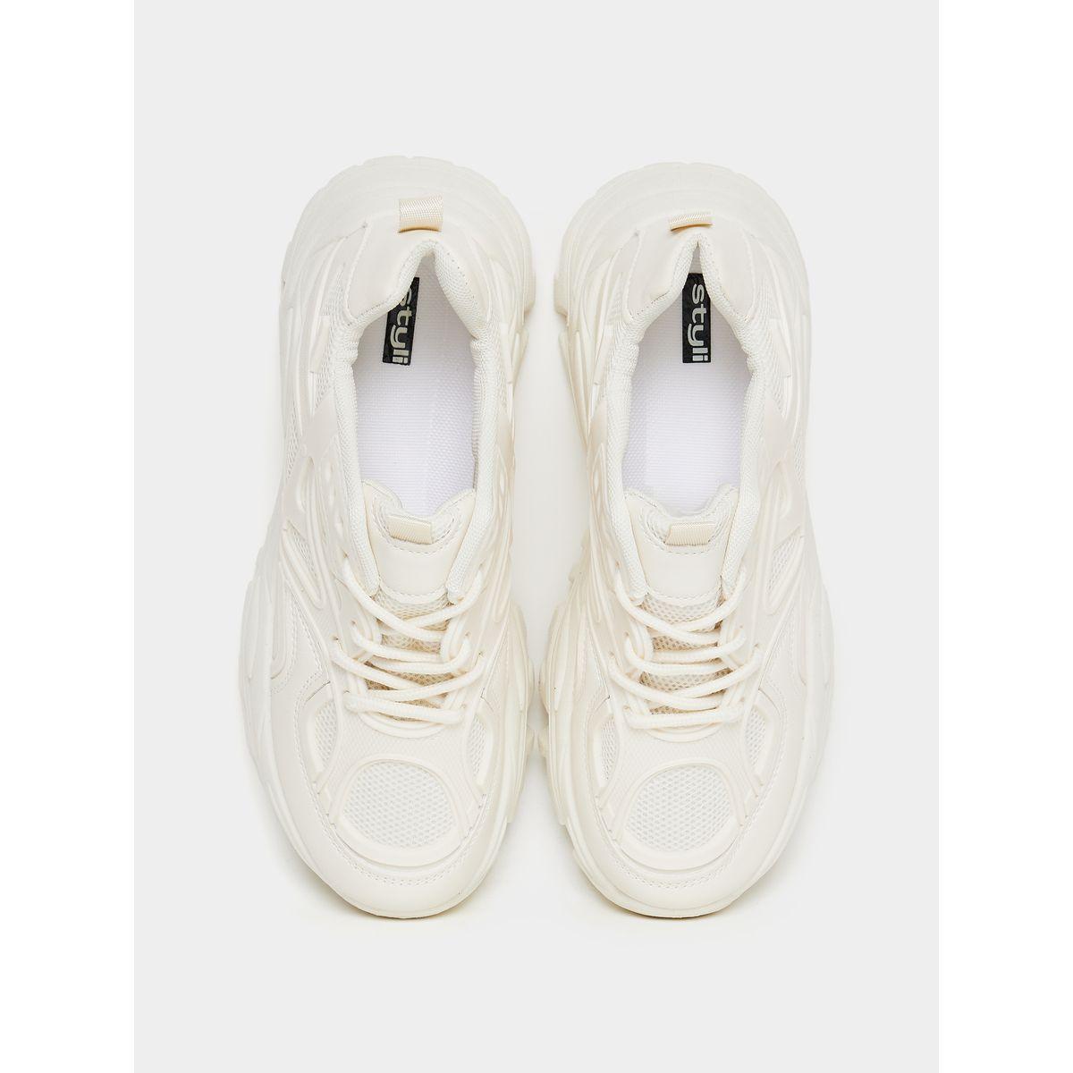 Styli Textured Sole Chunky Sneakers-women-shoes-sneakers-image-4