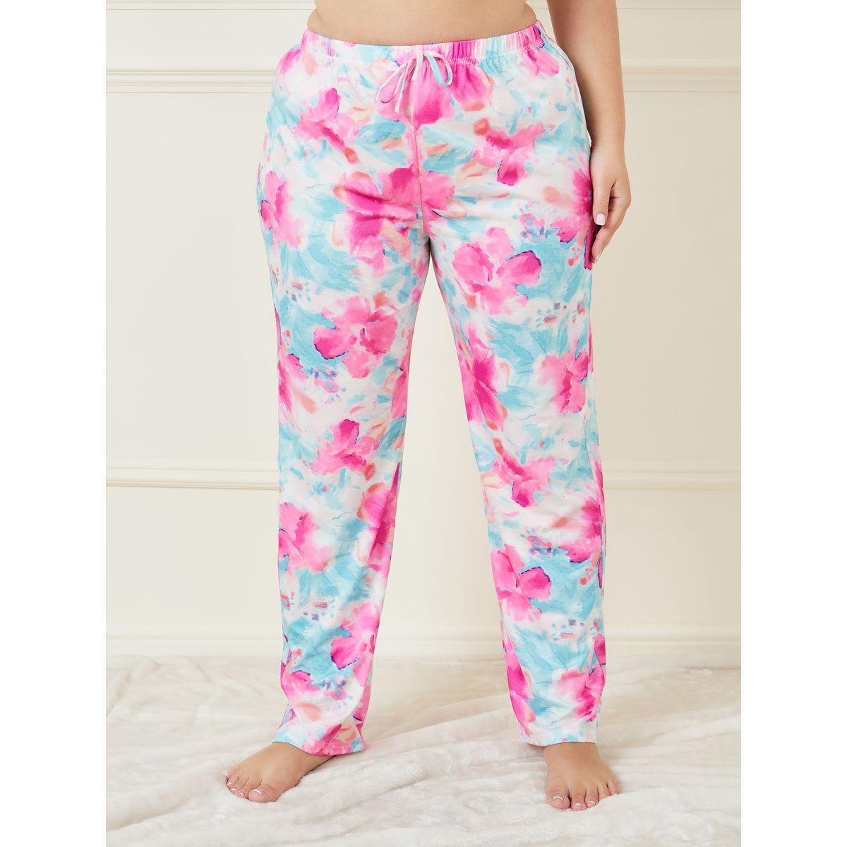 طقم بيجاما من ( تيشيرت + بنطال )-women-clothing-nightwear-pyjamas-longsets-image-4