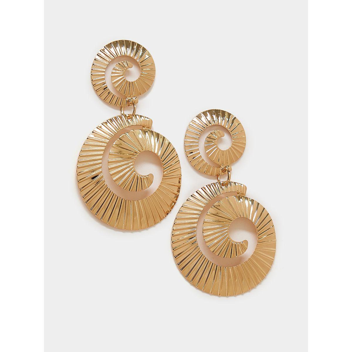 اقراط بنمط حلزوني-women-watchesandjewellery-jewellery-earrings-image-1