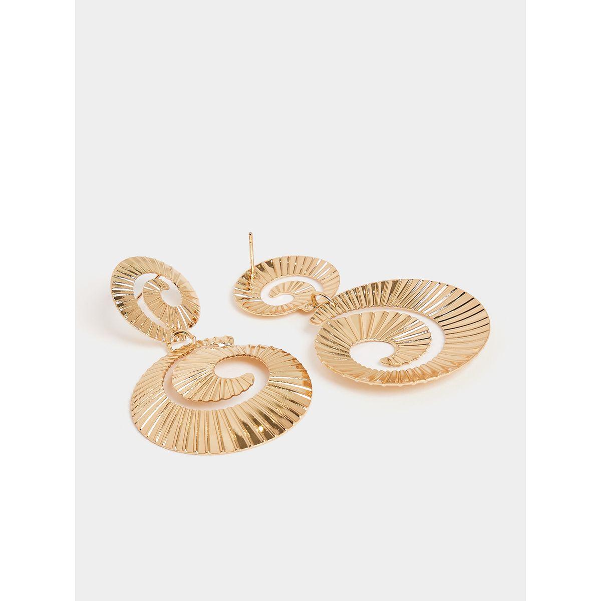 اقراط بنمط حلزوني-women-watchesandjewellery-jewellery-earrings-image-2