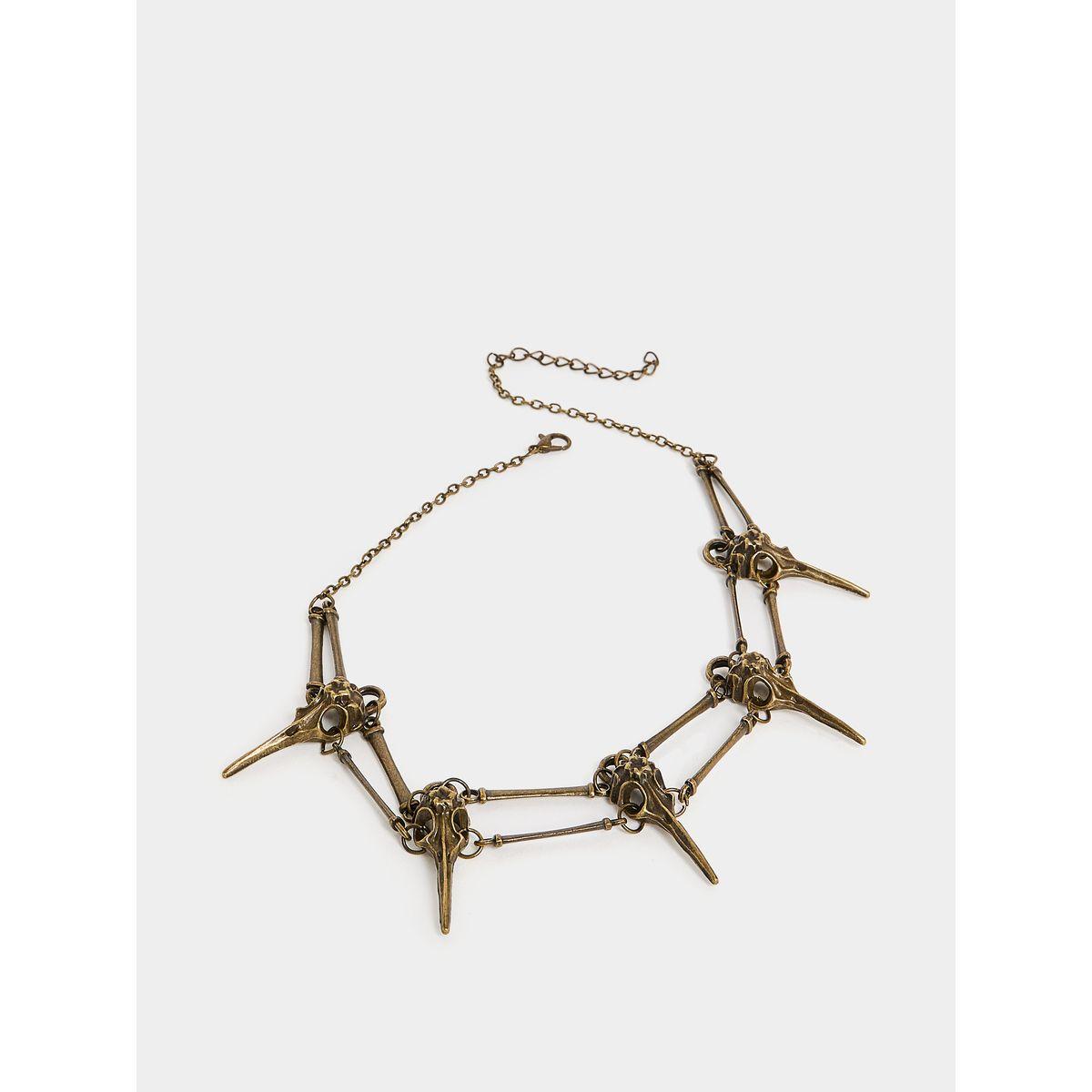 Styli Vintage Spike Design Necklace-women-watchesandjewellery-jewellery-necklacesandpendants-image-1