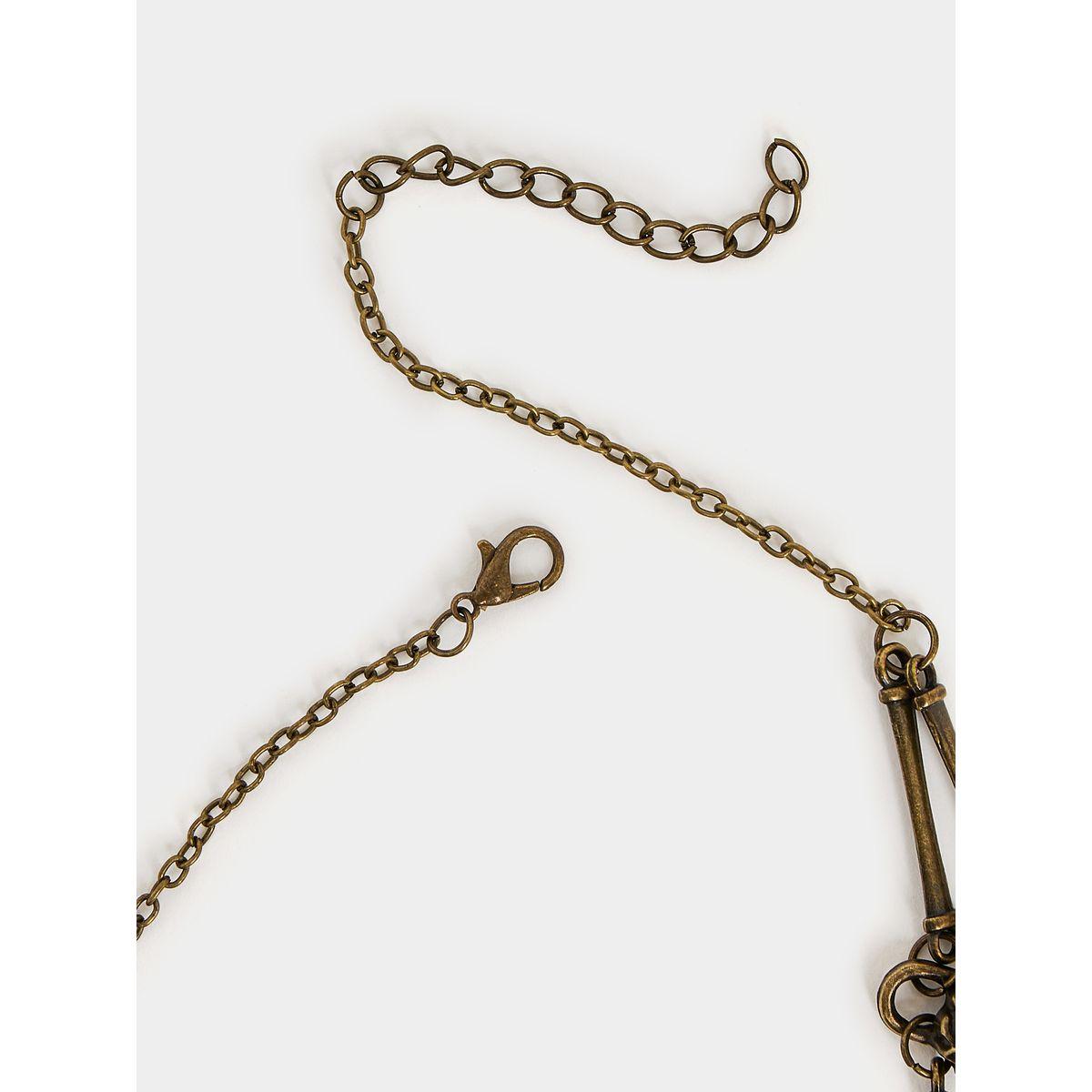 Styli Vintage Spike Design Necklace-women-watchesandjewellery-jewellery-necklacesandpendants-image-3
