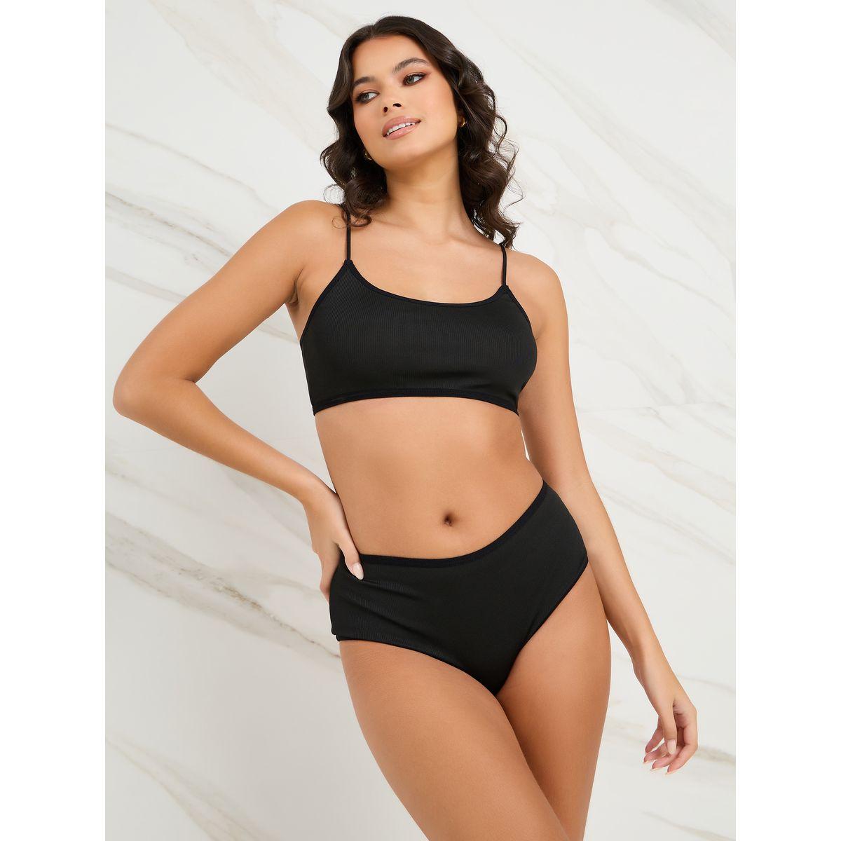 Styli Rib Crop Top & Full Brief Basic Set-women-clothing-lingerie-lingeriesets-image-1
