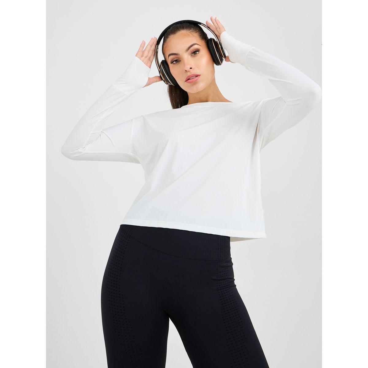 بلوزة رياضية بفتحة اصبع إبهام-sports-women-clothing-tshirtsandvests-image-3