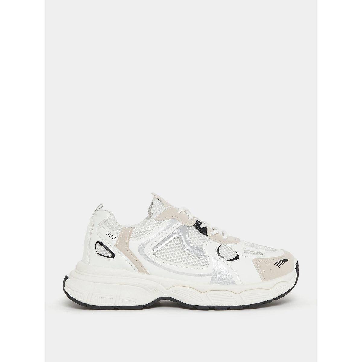 Styli Colorblock Paneled Chunky Sneakers-women-shoes-sneakers-image-1