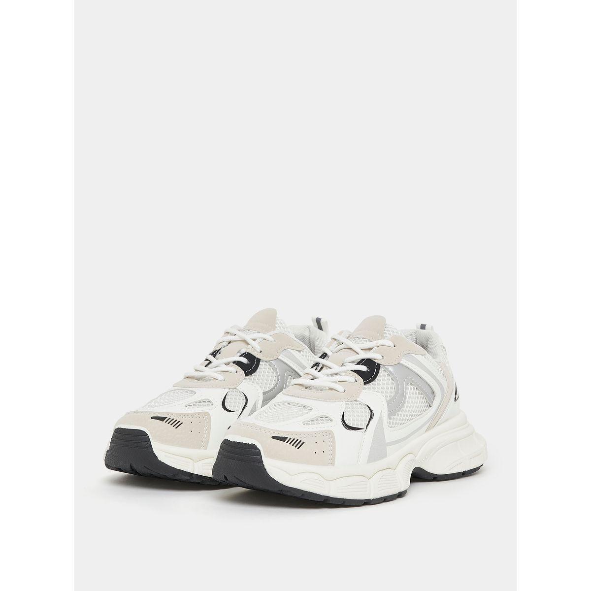 Styli Colorblock Paneled Chunky Sneakers-women-shoes-sneakers-image-2