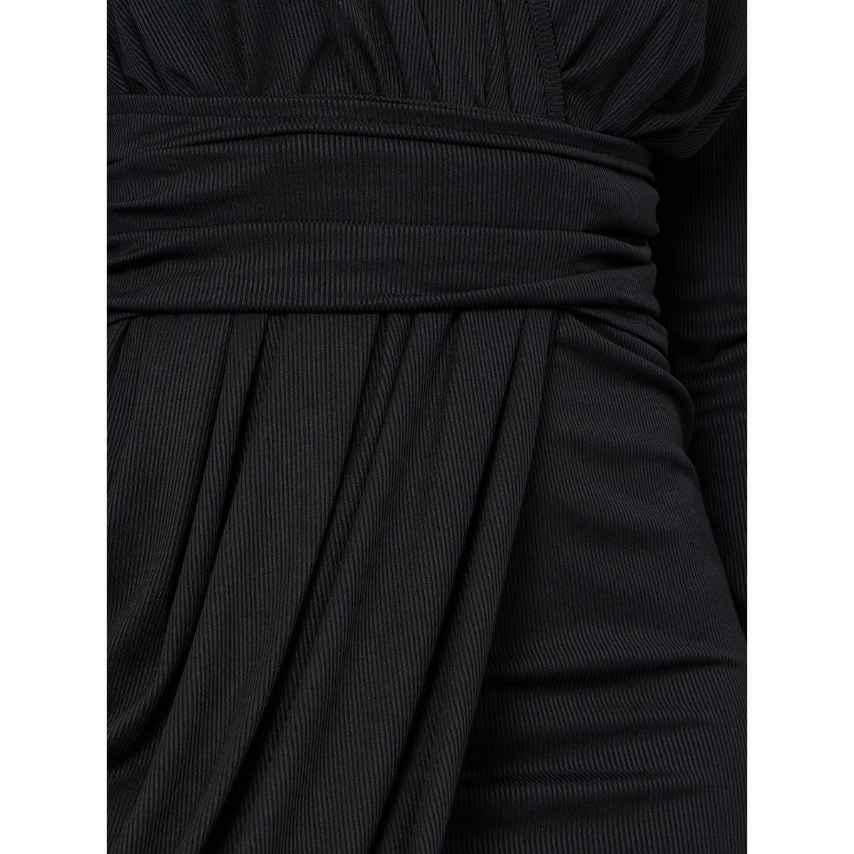 فستان ميدي مضلع بنمط لف-women-clothing-dresses-image-3