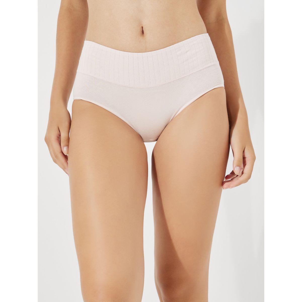 Styli Pack of 3 - Wide Rib Waist Cotton Short Briefs-women-clothing-lingerie-panties-image-7