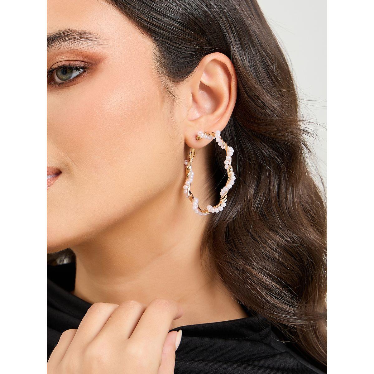 Styli Set of 6 - Spiral Hoop Earrings-women-watchesandjewellery-jewellery-earrings-image-2