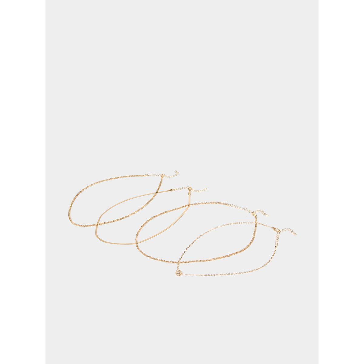 Styli Set of 4 - Assorted Chain Necklace-women-watchesandjewellery-jewellery-necklacesandpendants-image-1