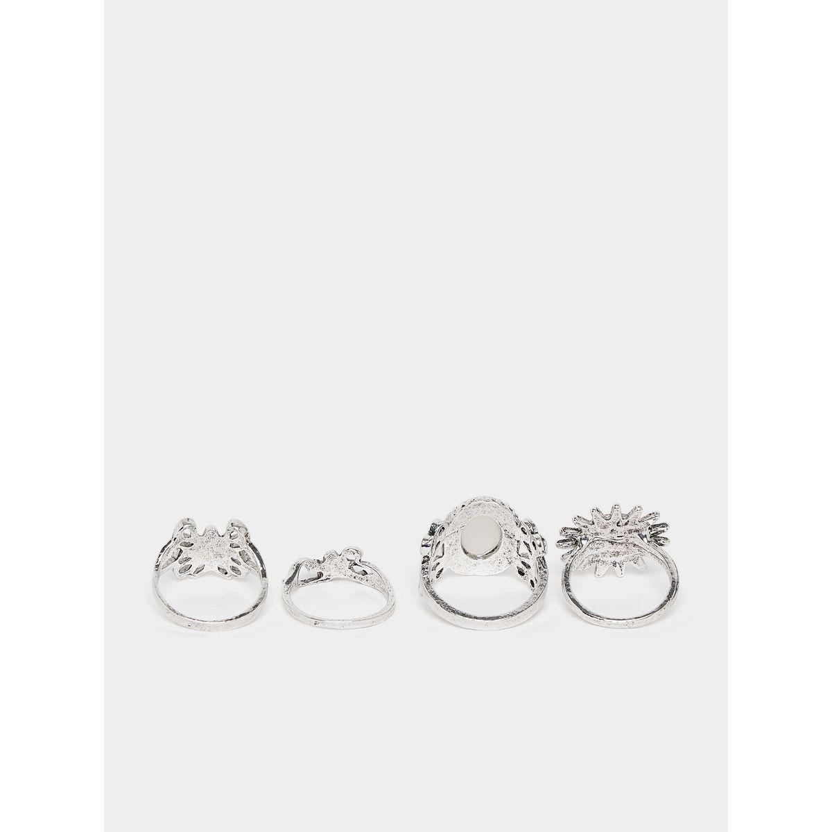Styli Set Of 4 - Assorted Embellished Rings-women-watchesandjewellery-jewellery-rings-image-3