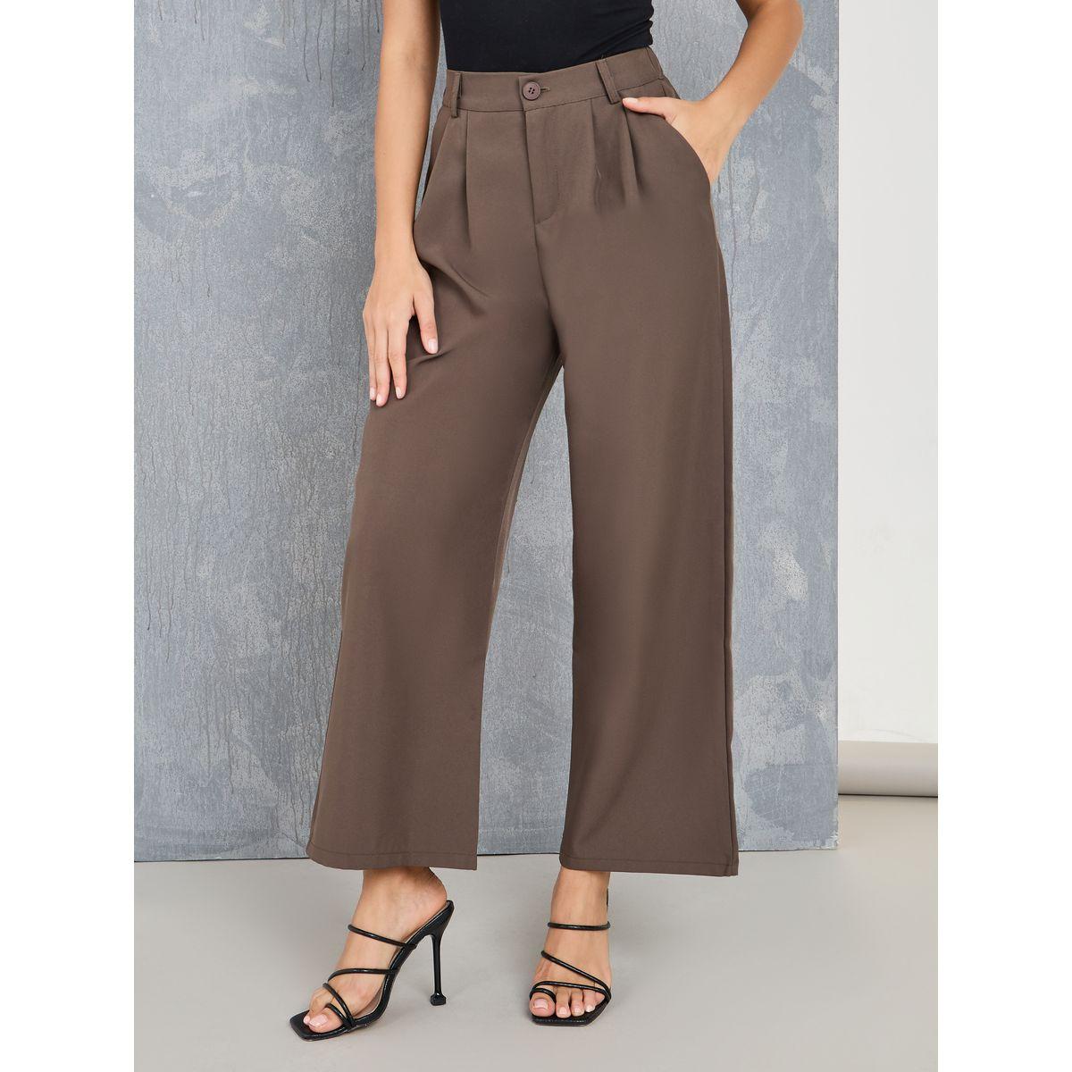 بنطال بأرجل واسعة مع جيب-women-clothing-bottoms-trousers-image-2