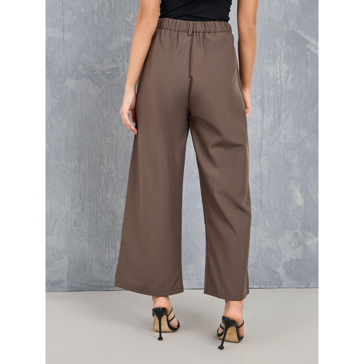 بنطال بأرجل واسعة مع جيب-women-clothing-bottoms-trousers-image-4