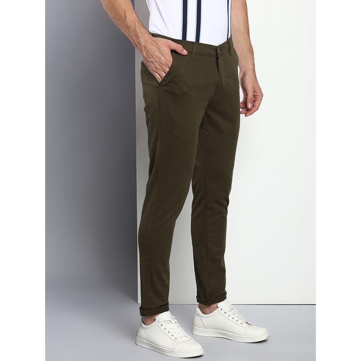 Dennis Lingo Solid Mid Rise Cotton Chino Trouser-men-clothing-bottoms-trousersandchinos-chinos-image-5