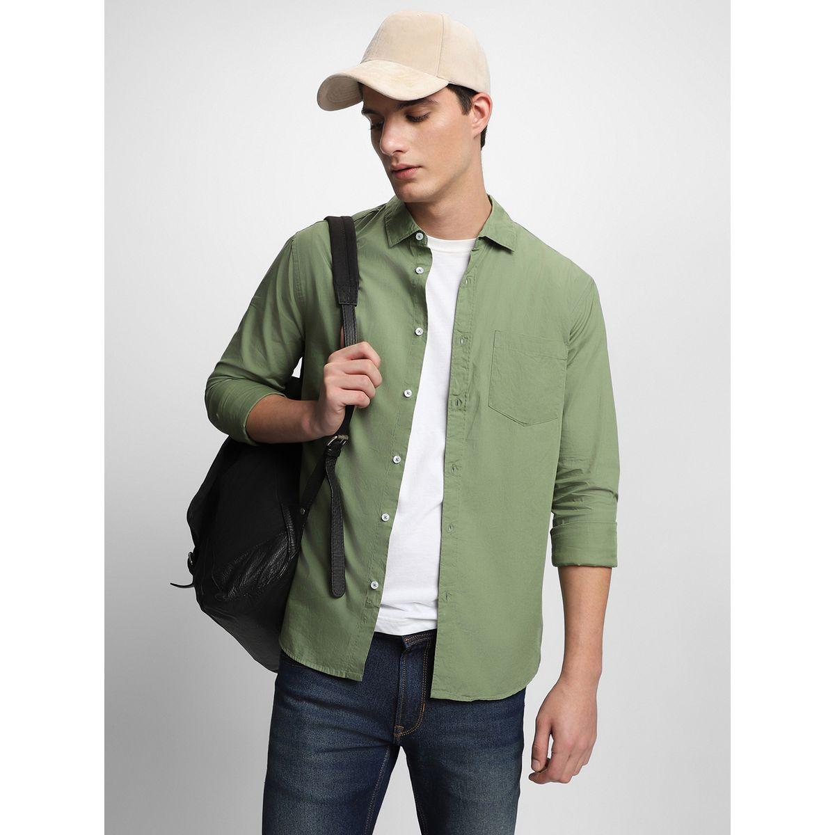 قميص سادة بأكمام طويلة-men-clothing-shirts-image-5