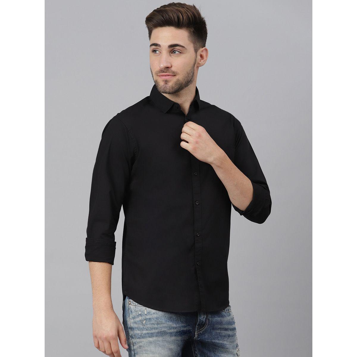 قميص سادة بأكمام طويلة-men-clothing-shirts-image-4